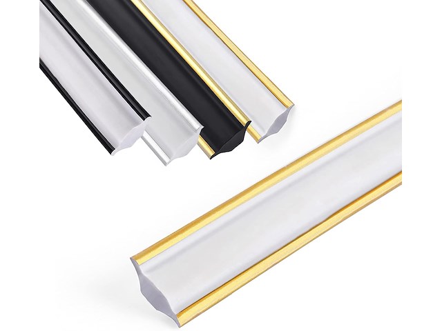 Sierlijst wit-goud - afbeelding 1 van  5