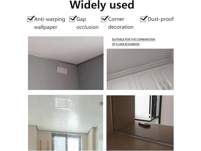 Sierlijst wit-goud - afbeelding 3 van  5