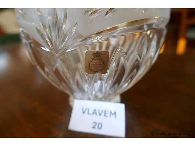 Sierpot in glas - afbeelding 2 van  2