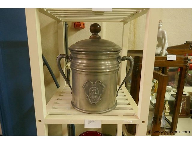 Sierpot in tin - afbeelding 1 van  1