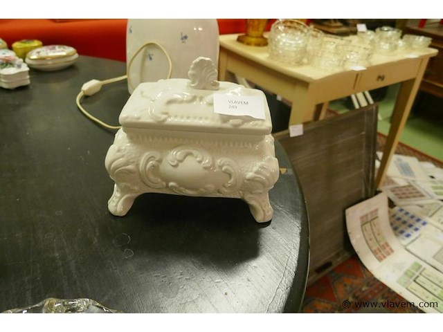 Sierpot met deksel - afbeelding 1 van  1