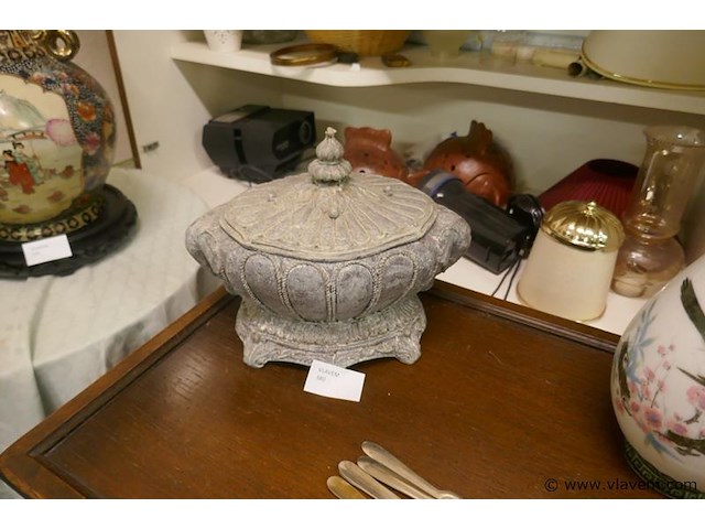 Sierpot met deksel - afbeelding 1 van  1