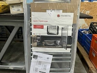 Sierradiator rvs h122 cm