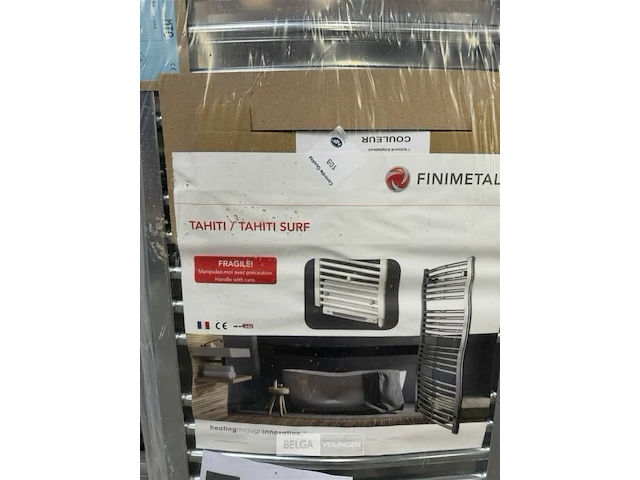 Sierradiator rvs h122 cm - afbeelding 2 van  4