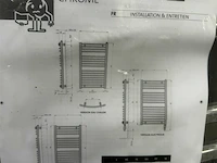 Sierradiator rvs h122 cm - afbeelding 3 van  4