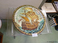 Sierschaal in keramiek - afbeelding 1 van  2