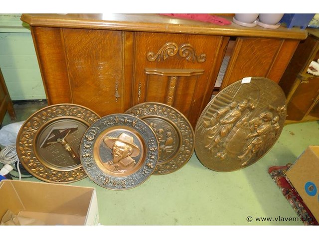 Sierschalen in koper - afbeelding 1 van  1