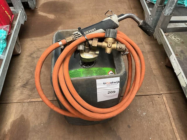 Sievert roofingbrander met fles - afbeelding 2 van  2