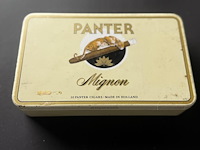 Sigarendoosje met diverse munten - afbeelding 2 van  5