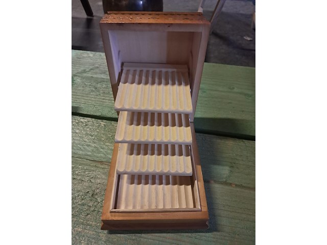 Sigarenkistjes 2 x houten cohiba havana - afbeelding 3 van  7