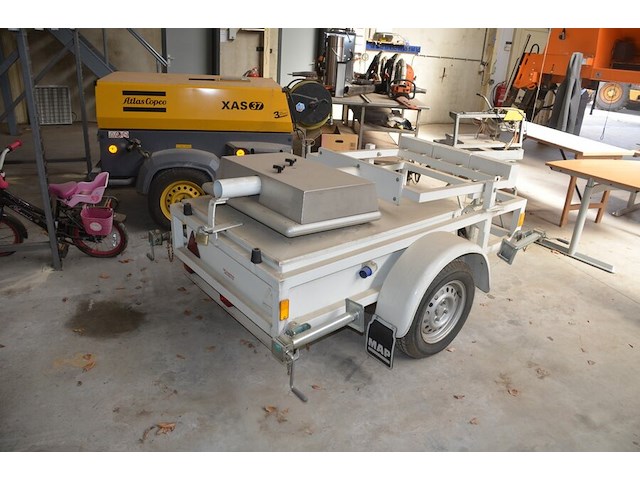 Signalisatie aanhangwagen map bouwjaar 2005, chassisnummer 99385, type 500 - afbeelding 5 van  10