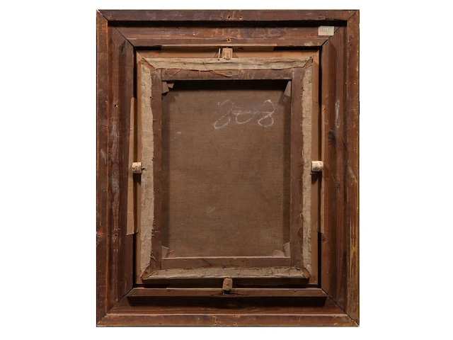 Signed 'h. livens', a pair of pendant works with city centre views, oil on canvas 46 x 35 cm. (18.10 x 13.77 in.), frame: 66 x 55 cm. (25.98 x 21.64 in.) - afbeelding 15 van  18