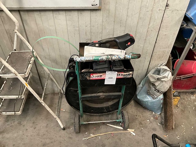 Signode bxt2-19 accu strapmachine met lint - afbeelding 2 van  4