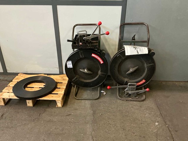 Signode handbediend omsnoeringsapparaat (2x) - afbeelding 1 van  4