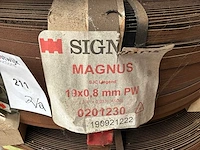 Signode magnus staalband 19x0,8 (4x) - afbeelding 2 van  3