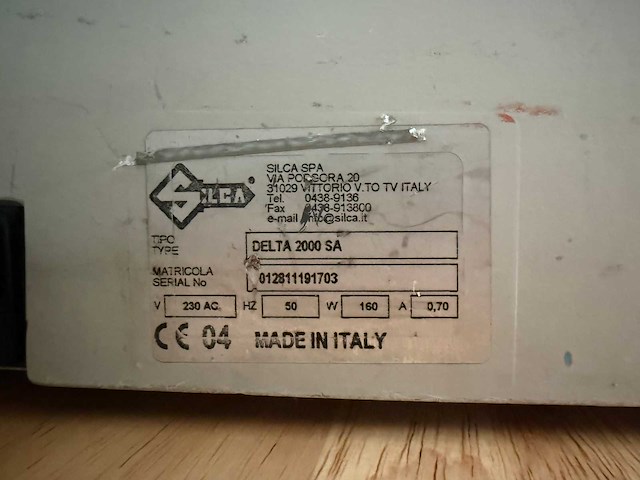 Silca delta 2000 sa sleutel kopieerapparaat - afbeelding 4 van  9