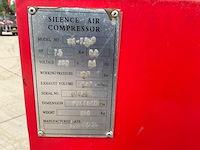 Silence air compressor 7.5 hp geluidsarme luchtcompressor - afbeelding 5 van  5
