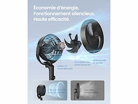Silent pedestal fan 20 db, met afstandsbediening - afbeelding 5 van  6