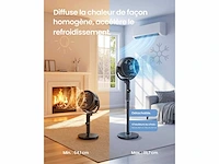 Silent pedestal fan 20 db, met afstandsbediening - afbeelding 6 van  6