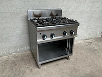 Silko - 4 pits gasfornuis - afbeelding 1 van  4