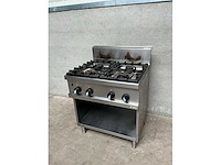 Silko - 4 pits gasfornuis - afbeelding 3 van  4