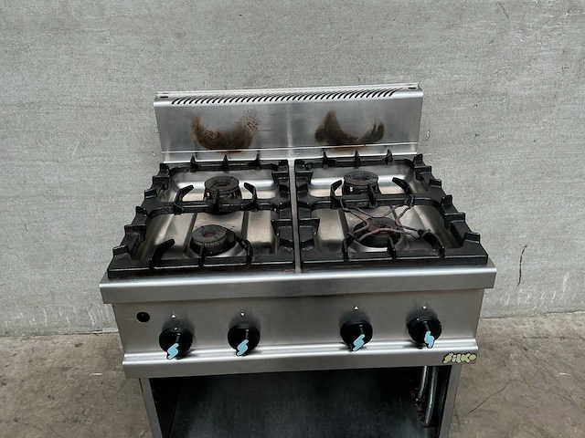 Silko - 4 pits gasfornuis - afbeelding 4 van  4