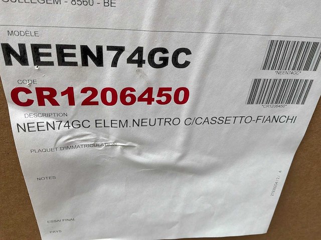 Silko - neen 74gc - neutrale modules met lade - afbeelding 2 van  2