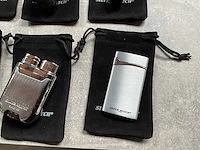 Silver match diverse luxe aanstekers met hoesje (6x) - afbeelding 4 van  5