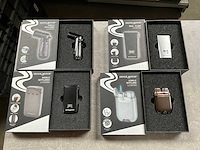 Silver match luxe aansteker in verpakking (4x) - afbeelding 1 van  5