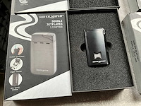Silver match luxe aansteker in verpakking (4x) - afbeelding 4 van  5