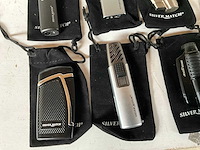 Silver match luxe aansteker met hoesje (8x) - afbeelding 5 van  5