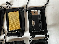 Silver match luxe aansteker met hoesje (8x) - afbeelding 3 van  5