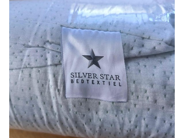 Silver star nekkussen bamboo maat : 40x60 - afbeelding 2 van  3