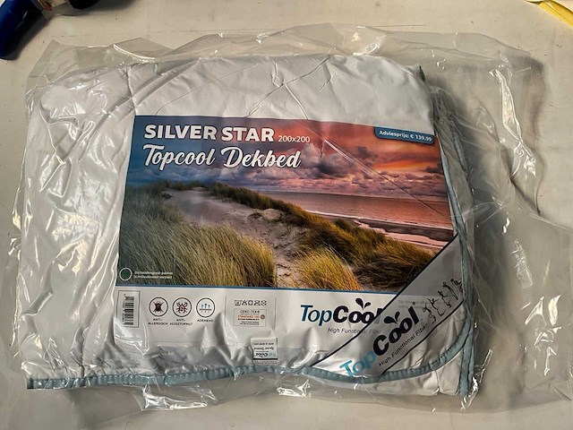 Silver star topcool dekbed 200 x 200 cm (12x) - afbeelding 1 van  3