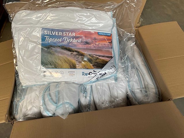 Silver star topcool dekbed 200 x 200 cm (12x) - afbeelding 1 van  8