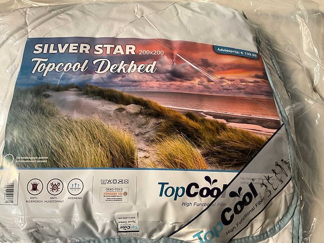 Silver star topcool dekbed 200 x 200 cm (12x) - afbeelding 4 van  8