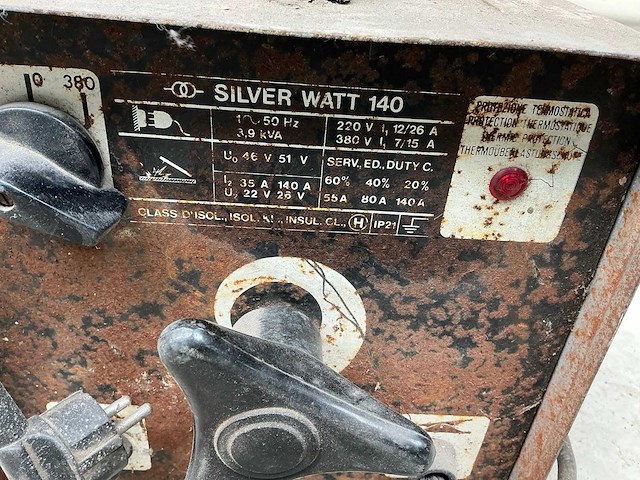 Silver watt 140 elektrode lasapparaat - afbeelding 4 van  4