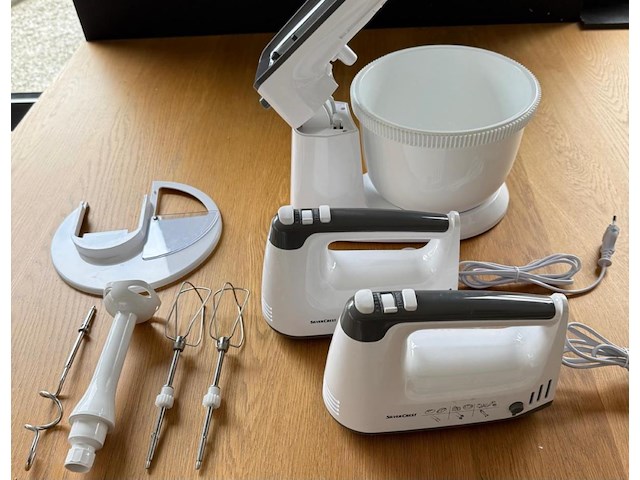 Silvercrest keukenrobot - handmixerset (dubbele mixer) - afbeelding 1 van  2