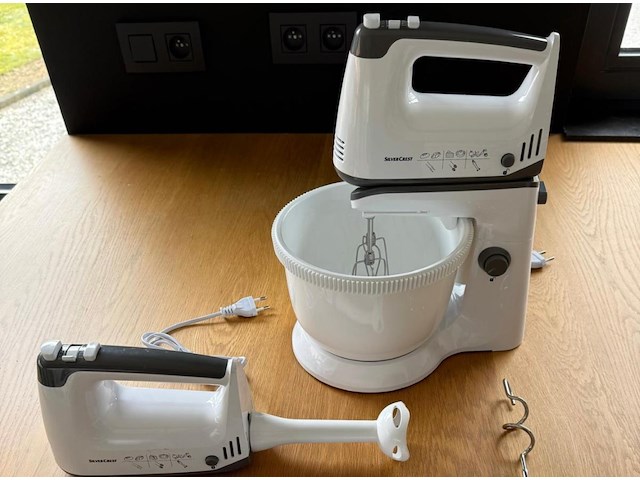 Silvercrest keukenrobot - handmixerset (dubbele mixer) - afbeelding 2 van  2