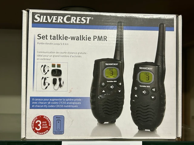 Silvercrest walkietalkieset - afbeelding 1 van  2