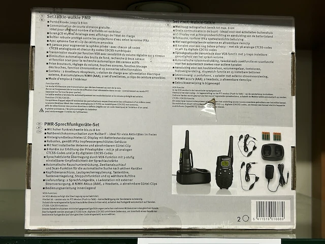 Silvercrest walkietalkieset - afbeelding 2 van  2
