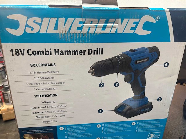 Silverline boormachine - afbeelding 4 van  4