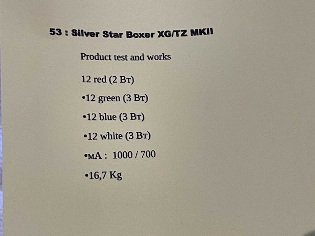 Silverstar boxer xg/tz mkii spotlight - afbeelding 4 van  4