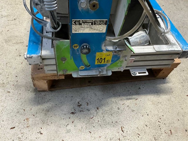 Sima perlanato 250 tegelzaagmachine - afbeelding 7 van  8