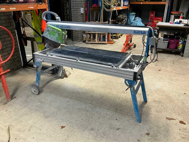 Sima venus-125 mekano tegelzaagmachine - afbeelding 4 van  11