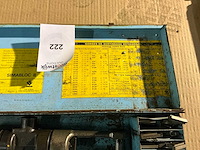 Simel simabloc 8 manueel hydraulische pers (2x) - afbeelding 6 van  6