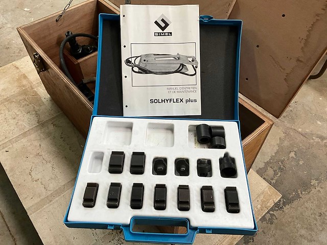 Simel solhyflex plus kabelklempers hydraulische persmachines - afbeelding 2 van  4