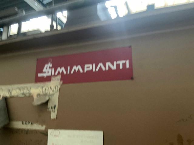 Simimpianti industriële heavy duty vlakpers - afbeelding 6 van  6