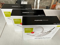 Simplehuman afwas rek roestvrij staal (3x) - afbeelding 3 van  6