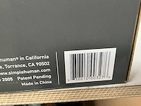 Simplehuman afwas rek roestvrij staal (3x) - afbeelding 6 van  6